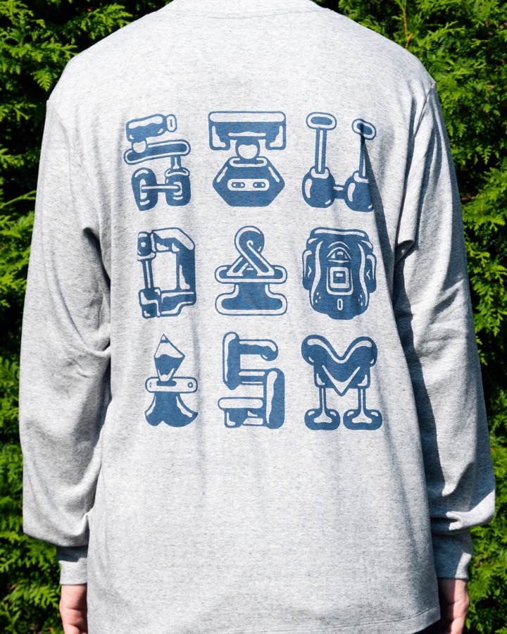 Ryggtryck på t-shirt