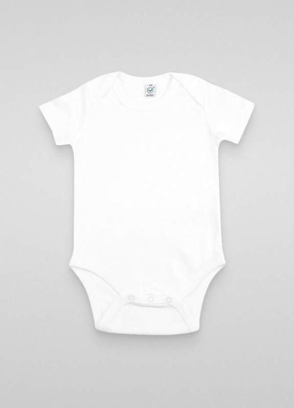 Barn Bodysuit i vit
