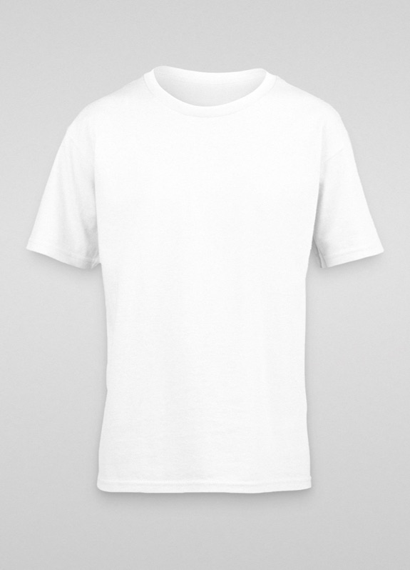 Barn T-shirt i vit