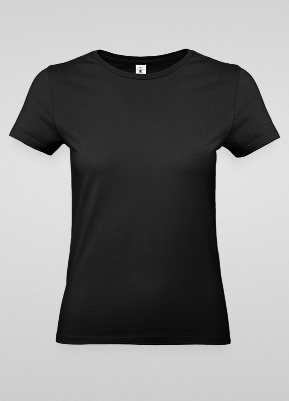 Dam T-shirt i svart